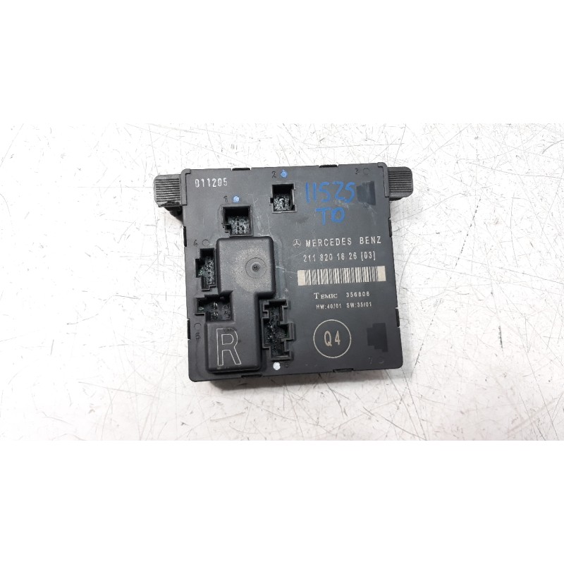 Recambio de modulo electronico para mercedes-benz clase e (w211) berlina 2.6 cat referencia OEM IAM 2118201626  
