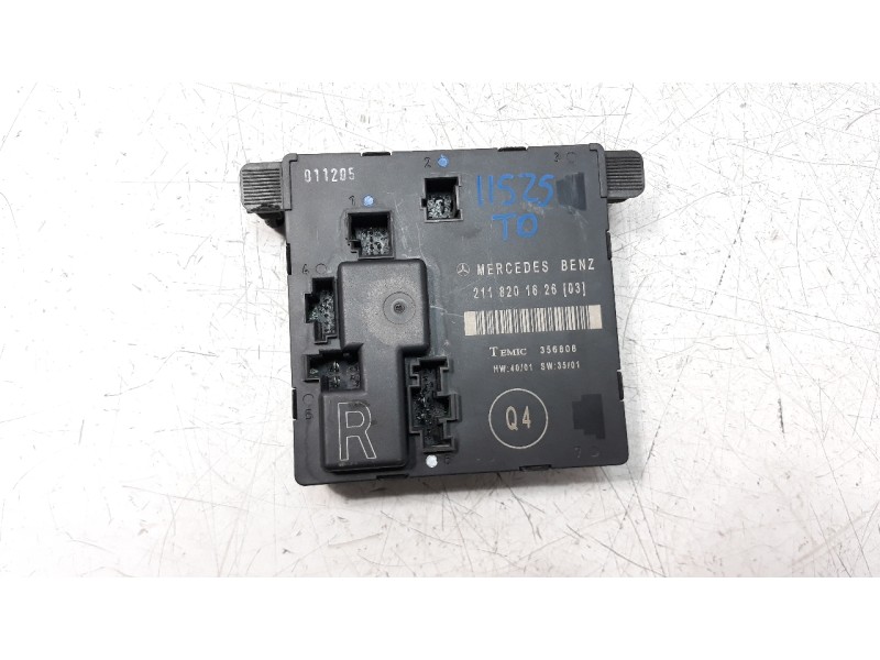 Recambio de modulo electronico para mercedes-benz clase e (w211) berlina 2.6 cat referencia OEM IAM 2118201626  