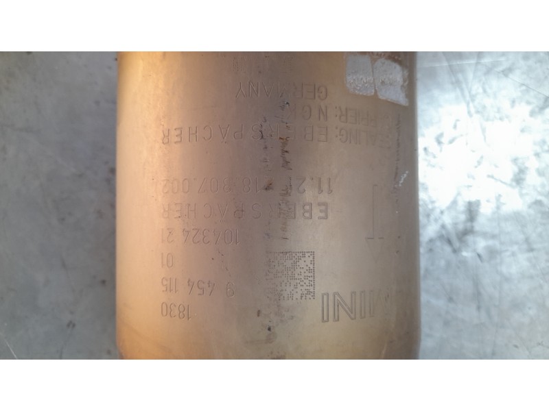 Recambio de tubo escape trasero para mini mini 5-trg. (f55) 1.5 12v referencia OEM IAM 18308687529 18309454115 