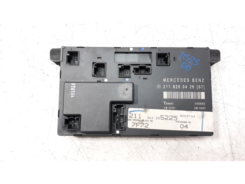 Recambio de modulo electronico para mercedes-benz clase e (w211) berlina 2.6 cat referencia OEM IAM 2118200426  
