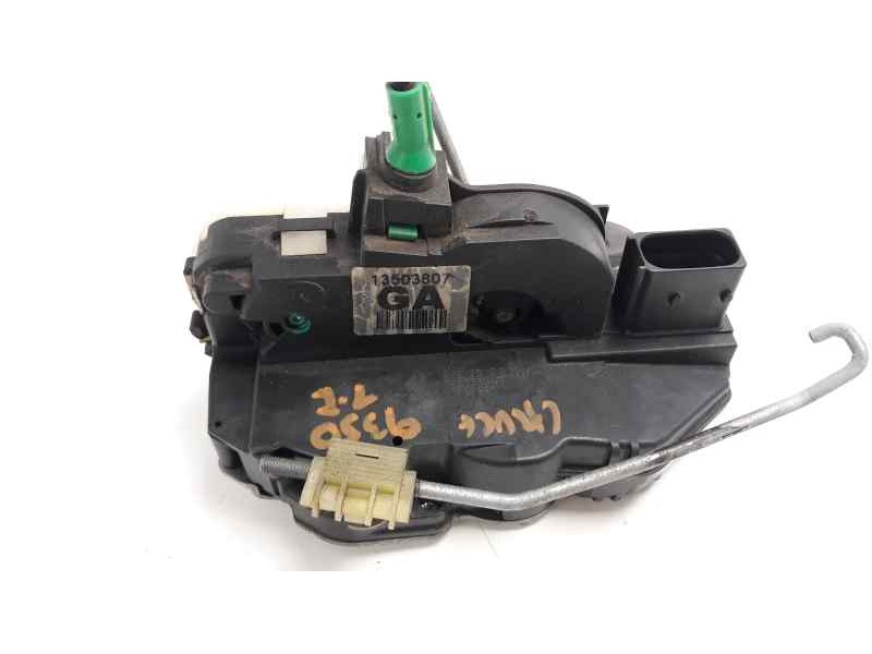 Recambio de cerradura puerta trasera izquierda para chevrolet cruze lt referencia OEM IAM 13503807  