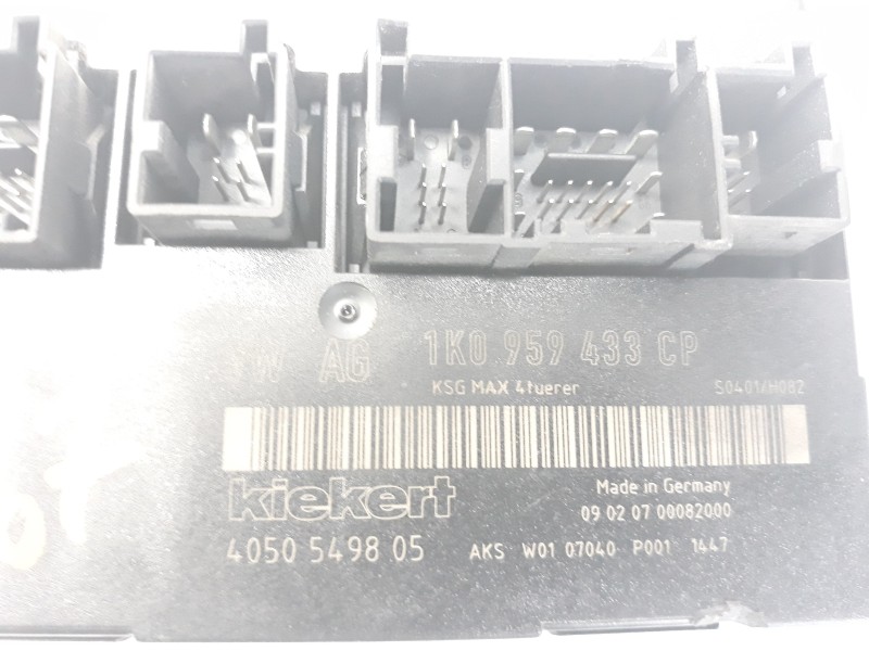 Recambio de modulo confort para seat altea (5p1) 1.9 tdi referencia OEM IAM 1K0959433CP 405049805 