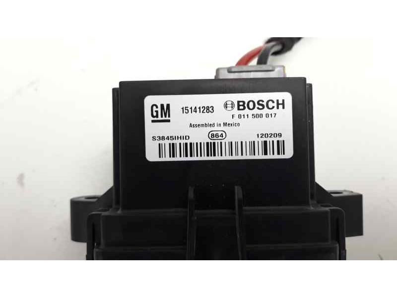 Recambio de resistencia calefaccion para chevrolet cruze lt referencia OEM IAM 15141283  