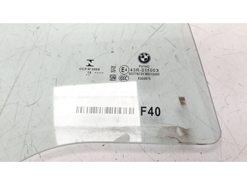 Recambio de luna trasera derecha para bmw serie 1 lim. (f40) 2.0 16v turbodiesel referencia OEM IAM 51357448062  