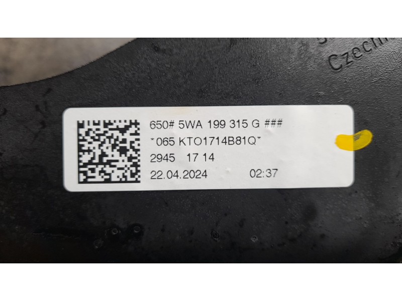 Recambio de puente delantero para seat ateca (khp) style go referencia OEM IAM 5WA199315G  