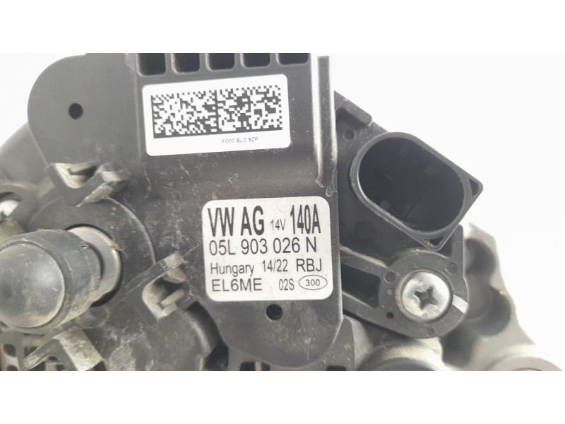 Recambio de alternador para volkswagen passat variant (cb5) 2.0 tdi referencia OEM IAM 05L903026N ALF290001 