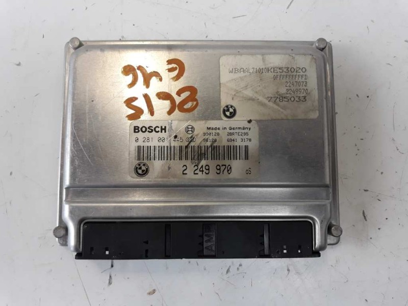 Recambio de centralita motor uce para bmw serie 3 berlina (e46) 320d referencia OEM IAM 2249970 0281001445 