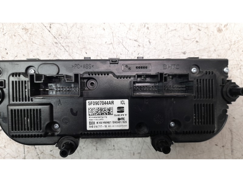 Recambio de mando climatizador para seat ateca (kh7) 1.0 tsi referencia OEM IAM 5F0907044AR  
