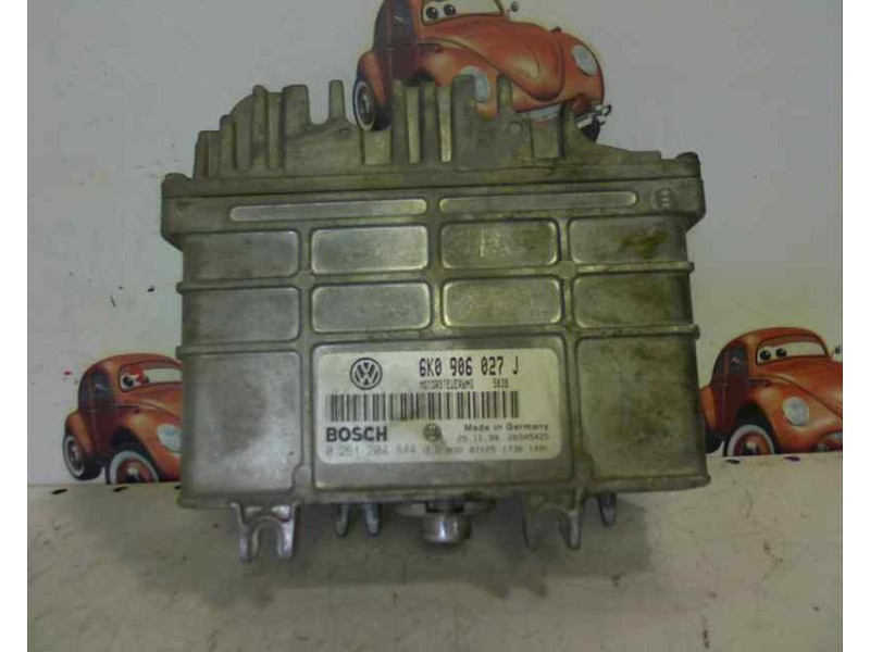 Recambio de centralita motor uce para seat ibiza (6k) básico referencia OEM IAM 6K0906027J 0261204844 7401