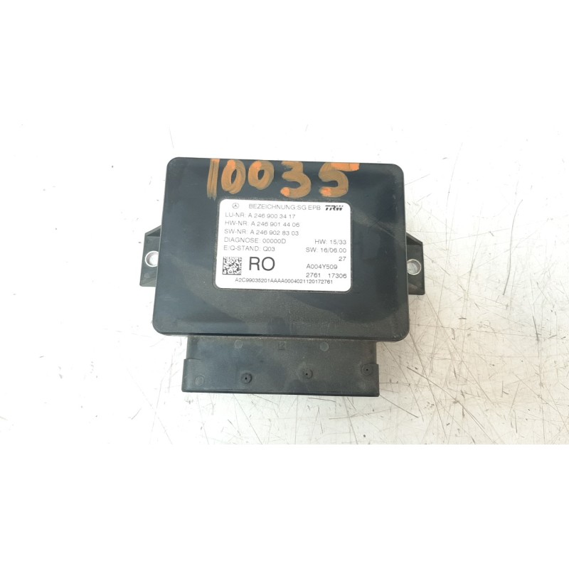 Recambio de modulo electronico para mercedes-benz clase cla (w117) shooting brake cla 200 d (117.908) referencia OEM IAM A246900
