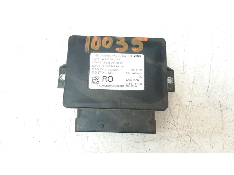 Recambio de modulo electronico para mercedes-benz clase cla (w117) shooting brake cla 200 d (117.908) referencia OEM IAM A246900
