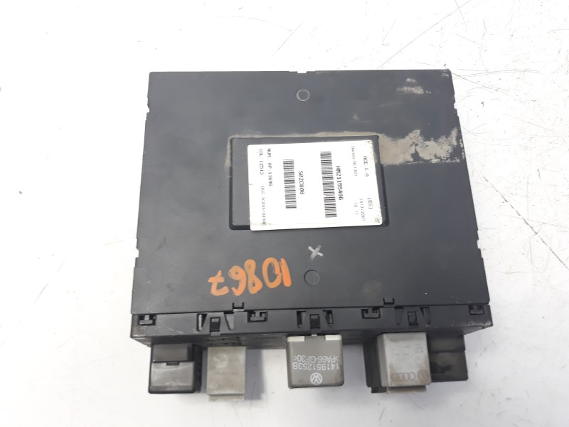 Recambio de caja reles / fusibles para seat altea (5p1) 1.9 tdi referencia OEM IAM 3C093749AE  