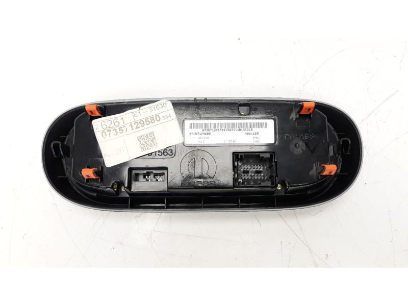 Recambio de mando climatizador para fiat 500 x (334) 1.6 jtdm 16v referencia OEM IAM 07357129580  