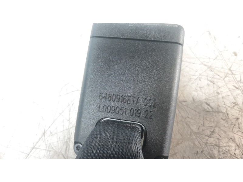 Recambio de cinturon seguridad trasero izquierdo para citroen c4 lim. 1.2 12v e-thp referencia OEM IAM 6480916ETA  