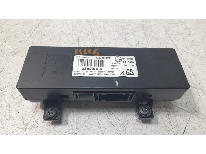 Recambio de modulo electronico para peugeot 5008 1.6 blue-hdi fap referencia OEM IAM 9824679080  