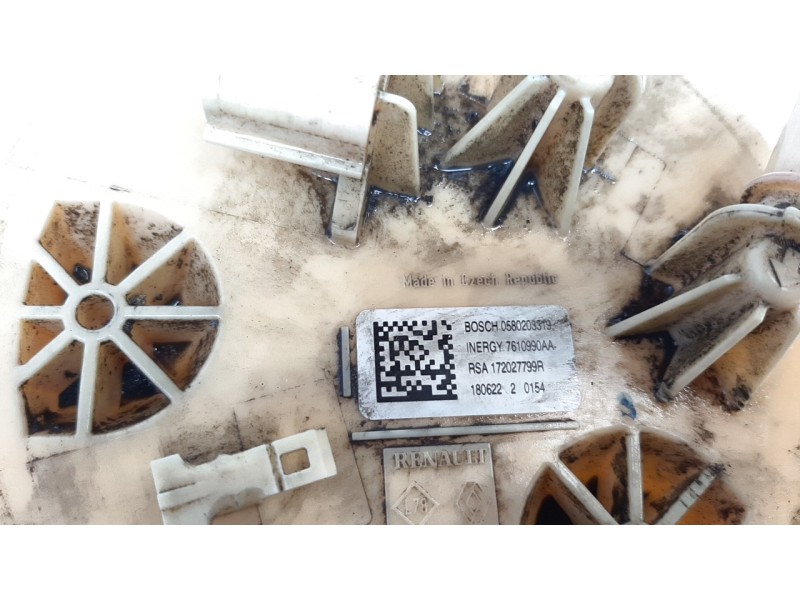 Recambio de bomba combustible para renault talisman 1.5 dci diesel fap energy referencia OEM IAM 172027799R 0580203319 