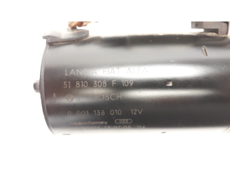 Recambio de motor arranque para fiat 500 x (334) 1.6 jtdm 16v referencia OEM IAM 51810308F ARF850401 