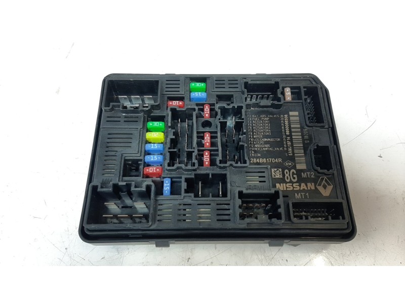 Recambio de caja reles / fusibles para renault clio v zen referencia OEM IAM 284B61704R  