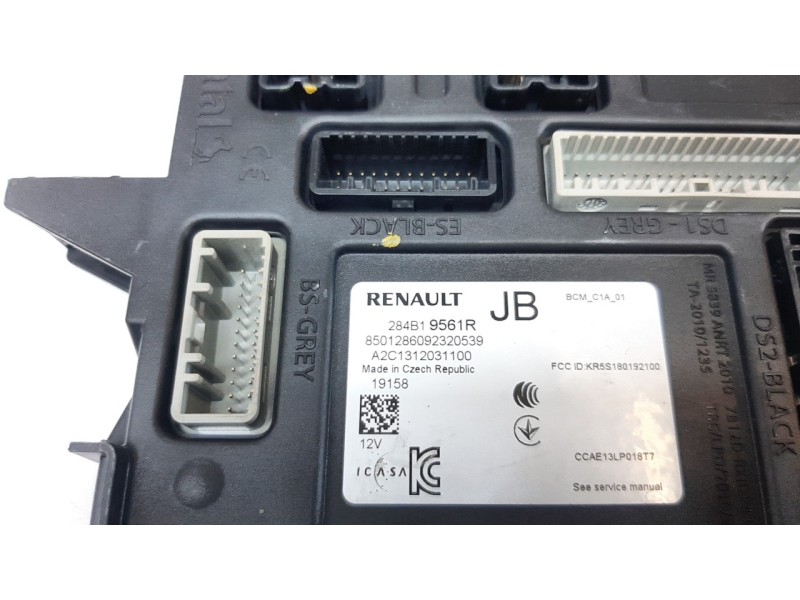 Recambio de modulo electronico para renault clio v zen referencia OEM IAM 284B19561R  