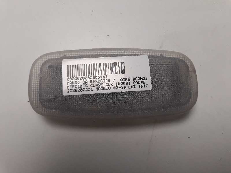 Recambio de luz interior para mercedes-benz clase clk (w209) coupe 270 cdi (209.316) referencia OEM IAM 2028200401  