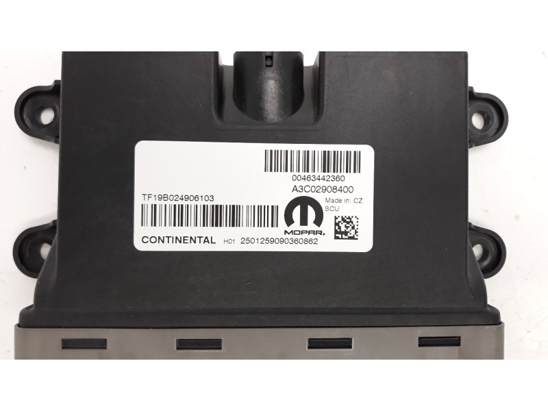 Recambio de modulo electronico para fiat 500 x (334) 1.6 jtdm 16v referencia OEM IAM 463442360 A3C02908400 