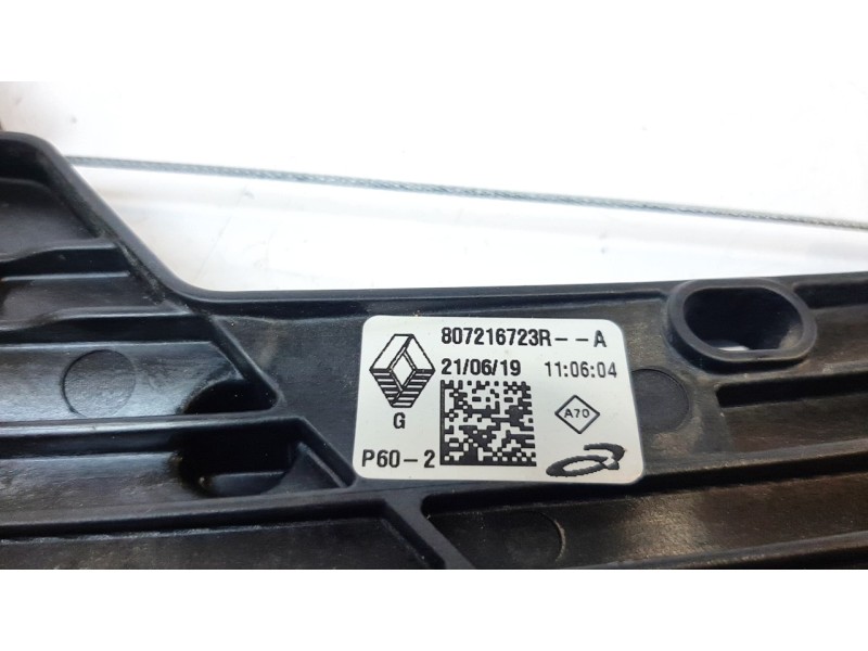 Recambio de elevalunas delantero izquierdo para renault clio v zen referencia OEM IAM 807216723R  