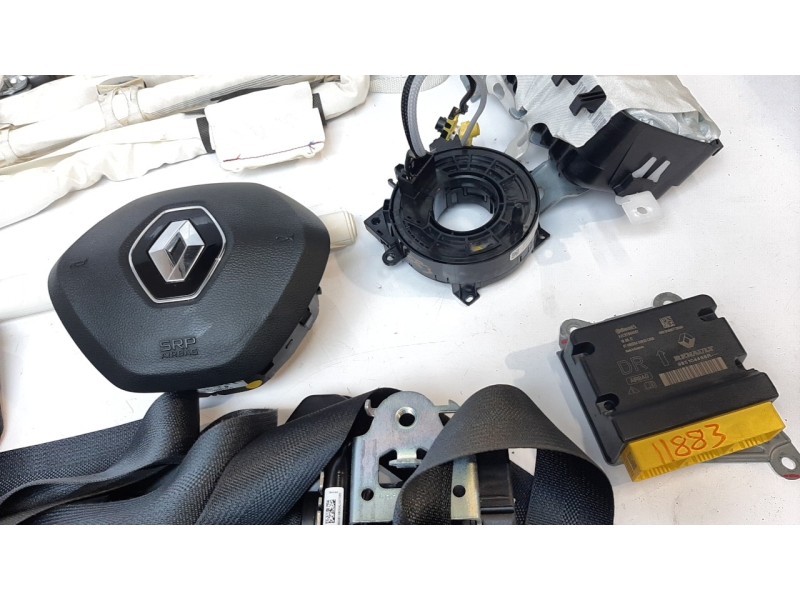 Recambio de kit airbag para renault clio v zen referencia OEM IAM 985706493R  