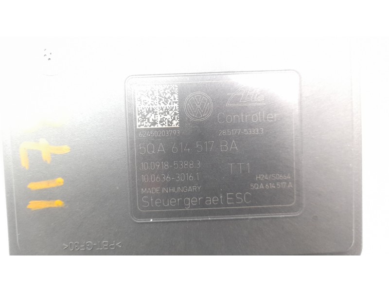 Recambio de abs para seat ateca (khp) style go referencia OEM IAM 5Q0614517BA  
