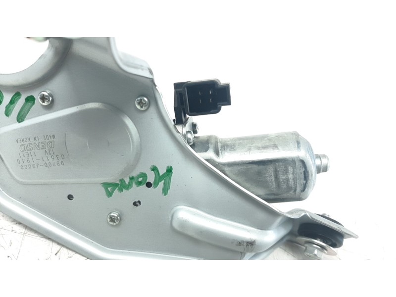 Recambio de motor limpia trasero para hyundai kona 1.0 tgdi cat referencia OEM IAM 98700J9000  