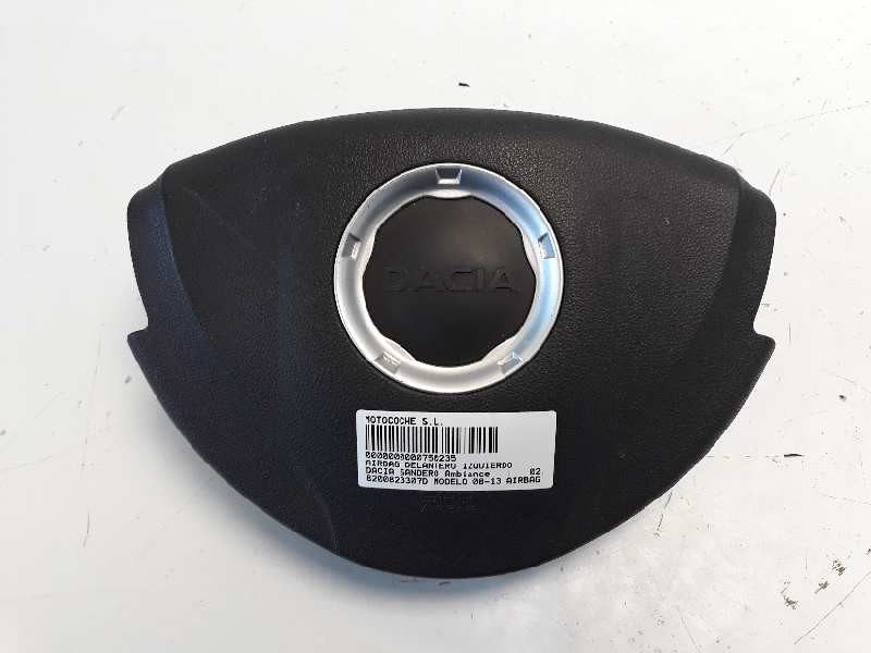 Recambio de airbag delantero izquierdo para dacia sandero ambiance referencia OEM IAM 8200823307D  