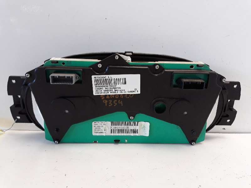 Recambio de cuadro instrumentos para dacia sandero ambiance referencia OEM IAM 248101432R TE0338862T 