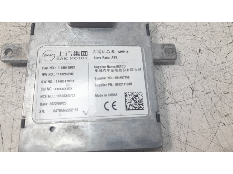 Recambio de modulo electronico para mg hs comfort referencia OEM IAM 1067034002  