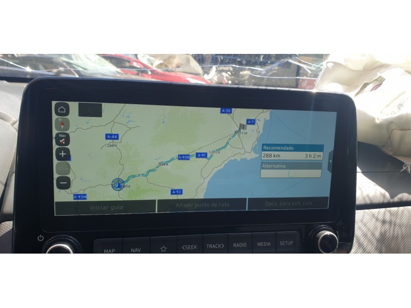 Recambio de sistema navegacion gps para hyundai kona 1.0 tgdi cat referencia OEM IAM 96560J9700NVC  