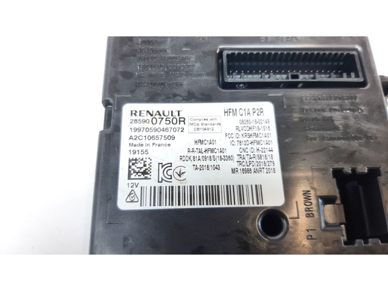 Recambio de modulo electronico para renault clio v zen referencia OEM IAM 28590070R  