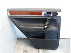 Recambio de guarnecido puerta trasera izquierda para volkswagen touareg (7la) tdi r5 referencia OEM IAM   