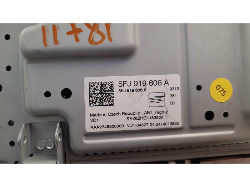 Recambio de sistema navegacion gps para seat ateca (khp) style go referencia OEM IAM 5FJ919606A  