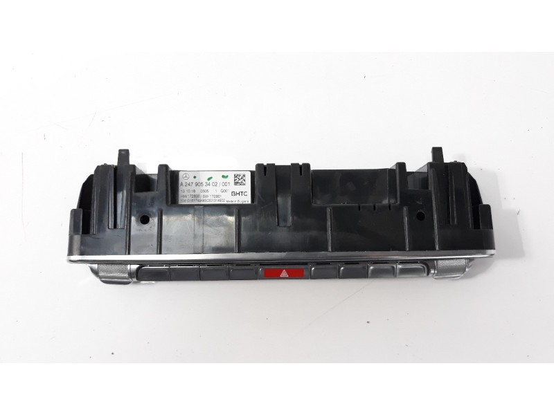 Recambio de mando climatizador para mercedes-benz clase a (bm 177) 1.5 cdi cat referencia OEM IAM A2479053402  