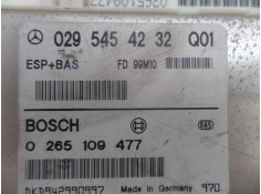 Recambio de centralita asr para mercedes-benz clase a (w168) 170 cdi (168.008) referencia OEM IAM 0295454232 0265109477  2