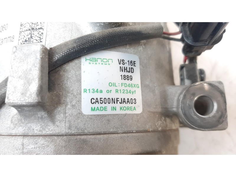 Recambio de compresor aire acondicionado para hyundai tucson 1.6 cat referencia OEM IAM 97701D7600 32949 