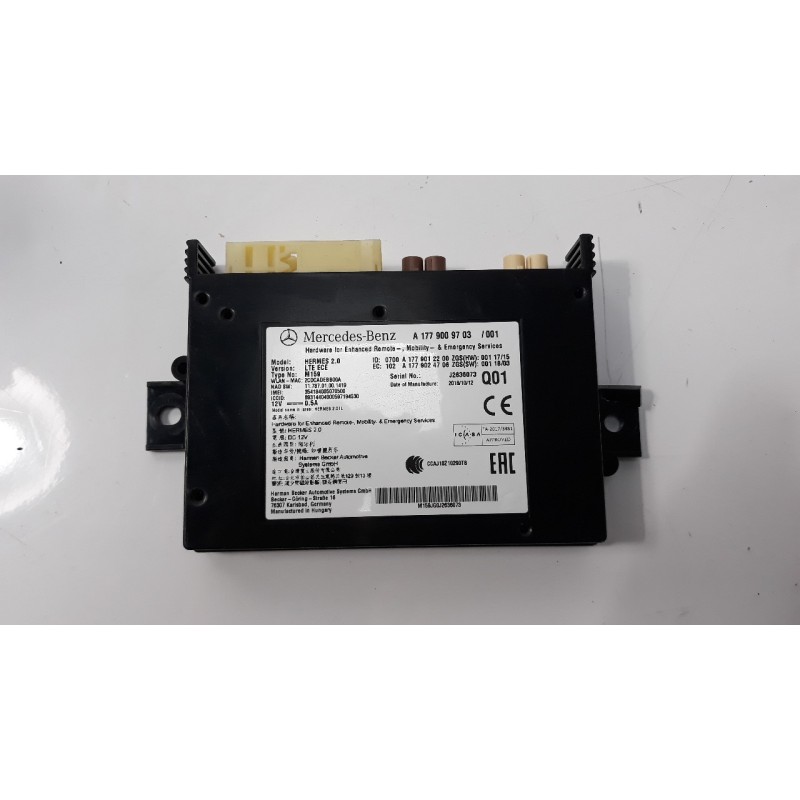 Recambio de modulo electronico para mercedes-benz clase a (bm 177) 1.5 cdi cat referencia OEM IAM A1779009703  