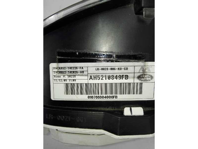 Recambio de cuadro instrumentos para land rover freelander (lr2) 2.2 td4 cat referencia OEM IAM AH5210849FB 010766804006FB 