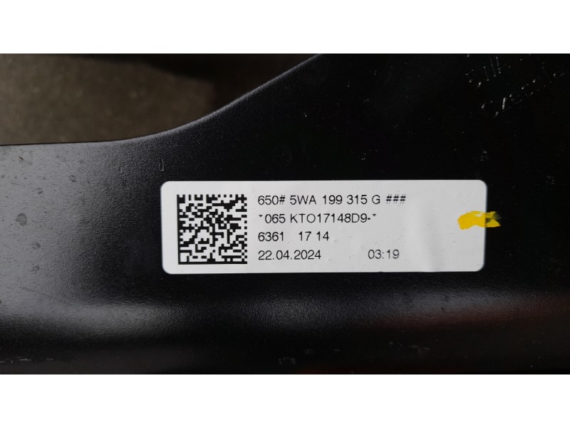 Recambio de puente delantero para seat ateca (khp) fr referencia OEM IAM 5WA199315G  