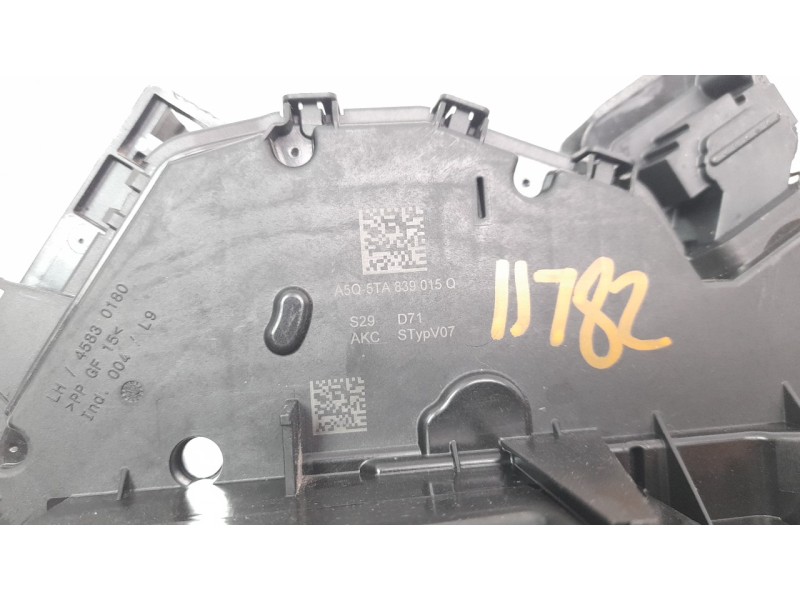 Recambio de cerradura puerta trasera izquierda para seat ateca (khp) fr referencia OEM IAM 5TA839015Q  