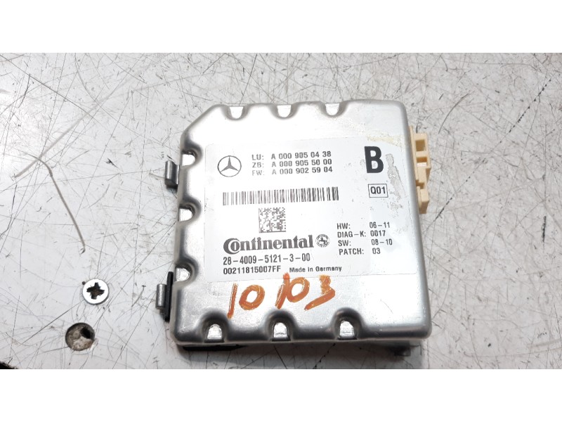 Recambio de modulo electronico para mercedes-benz clase c (w204) coupe c 220 cdi blueefficiency (204.302) referencia OEM IAM A00