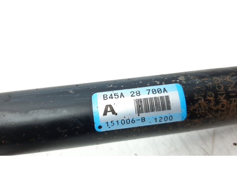 Recambio de amortiguador trasero derecho para mazda 3 lim. () 2.2 turbodiesel cat referencia OEM IAM B45A28700A  