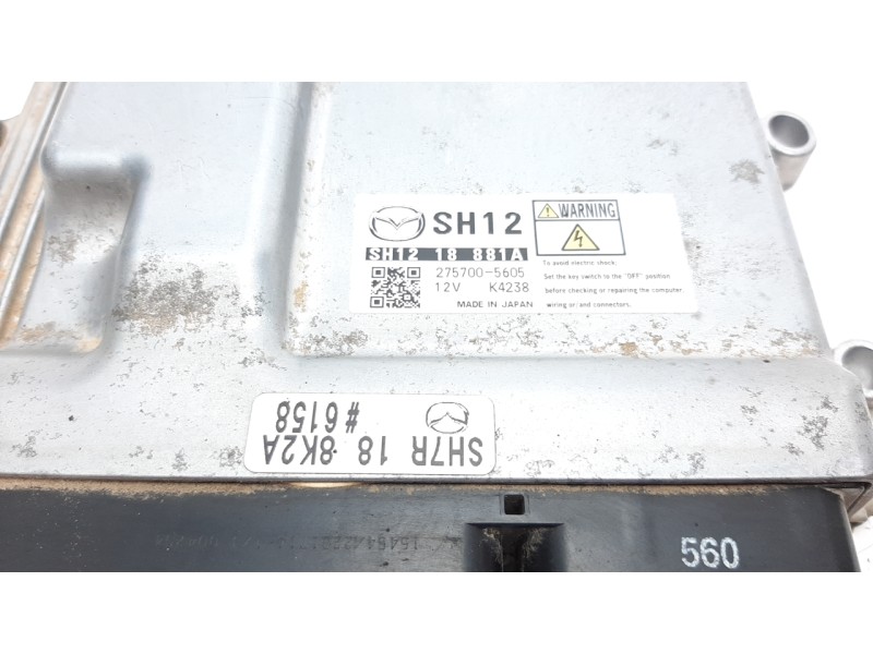Recambio de centralita motor uce para mazda 3 lim. () 2.2 turbodiesel cat referencia OEM IAM SH1218881A SH7R188K2A 
