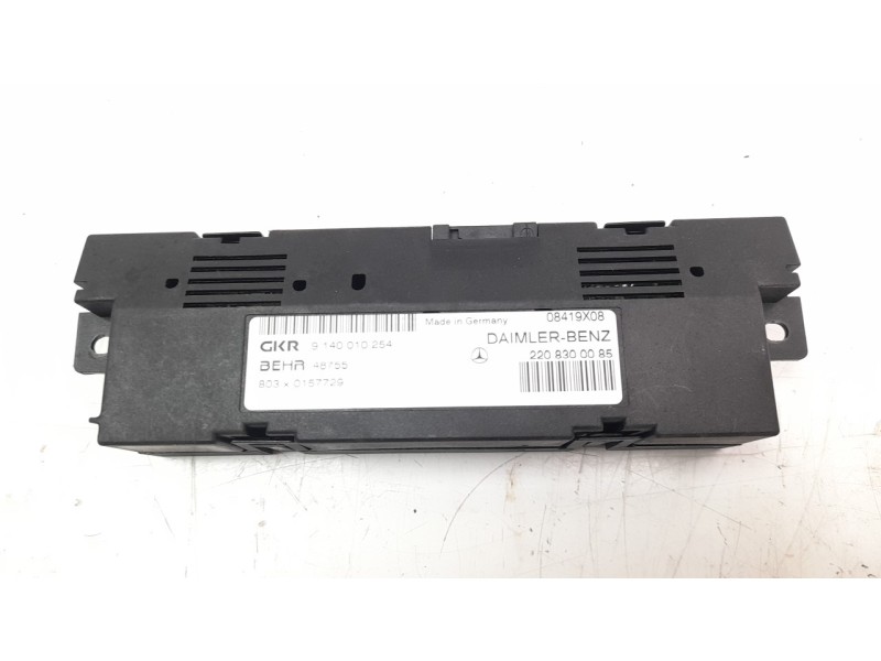Recambio de modulo electronico para mercedes-benz clase cl (w215) coupe 5.0 v8 24v cat referencia OEM IAM A2208300085 9140010254
