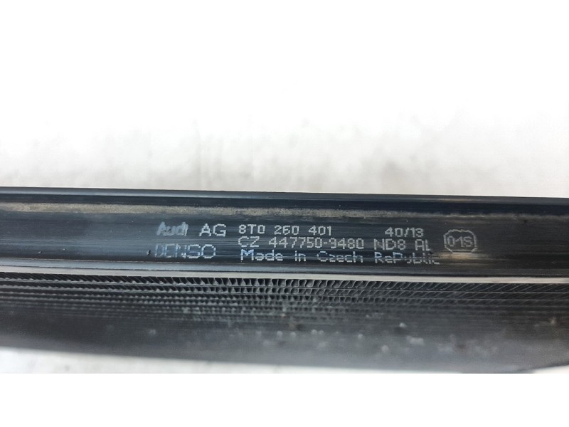 Recambio de condensador / radiador aire acondicionado para audi a4 ber. (b8) 2.0 16v tdi referencia OEM IAM 8T0260401 350046 114