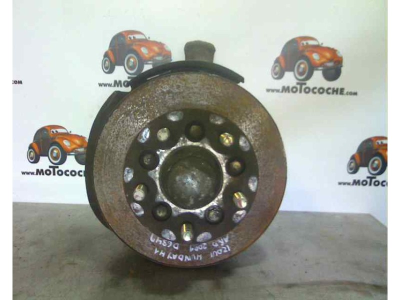 Recambio de mangueta delantera izquierda para hyundai h 1 starex 2.5 turbodiesel cat referencia OEM IAM   6349