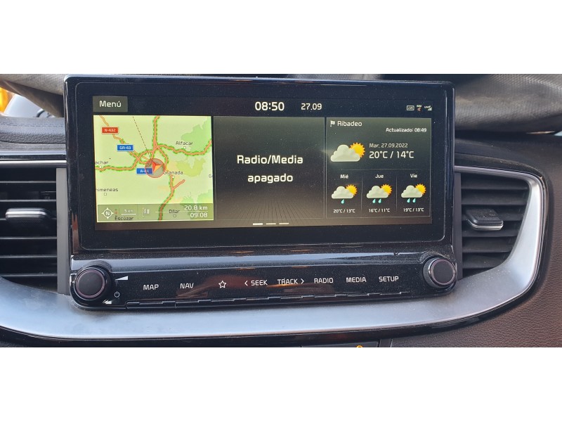 Recambio de sistema navegacion gps para kia xceed 1.0 tgdi cat referencia OEM IAM 96560J7520  